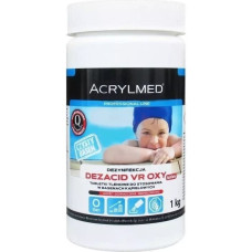 Acrylmed 1kg Dezacid VR OXY Tabletki tlenowe do dezynfekcji wody basenowej