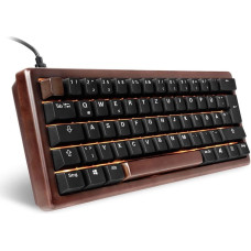 Sharkoon Gaming Tastatur Skiller SGK50S4 Gen2 Wood schwarz