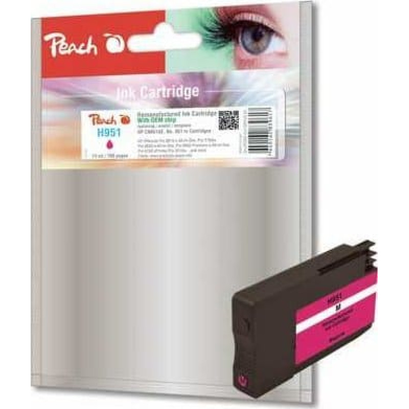 Peach Tusz Peach Izpārdošana - Peach HP NR.951 CN051AE magenta (ir veikalā)