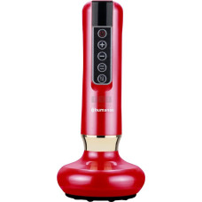 Humanas Masażer antycellulitowy z funkcją bańki chińskiej Humanas DermaSmooth - czerwony