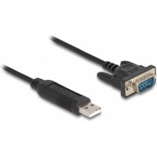 Delock Adapterkabel USB 2.0 Typ-A St zu 1 x Seriell 50cm