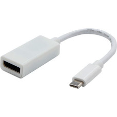 Noname Adapter USB USB-C - DisplayPort Biały