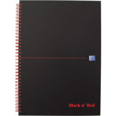 Oxford Kołozeszyt Top 2000 A4/70k. kratka Black 400047609