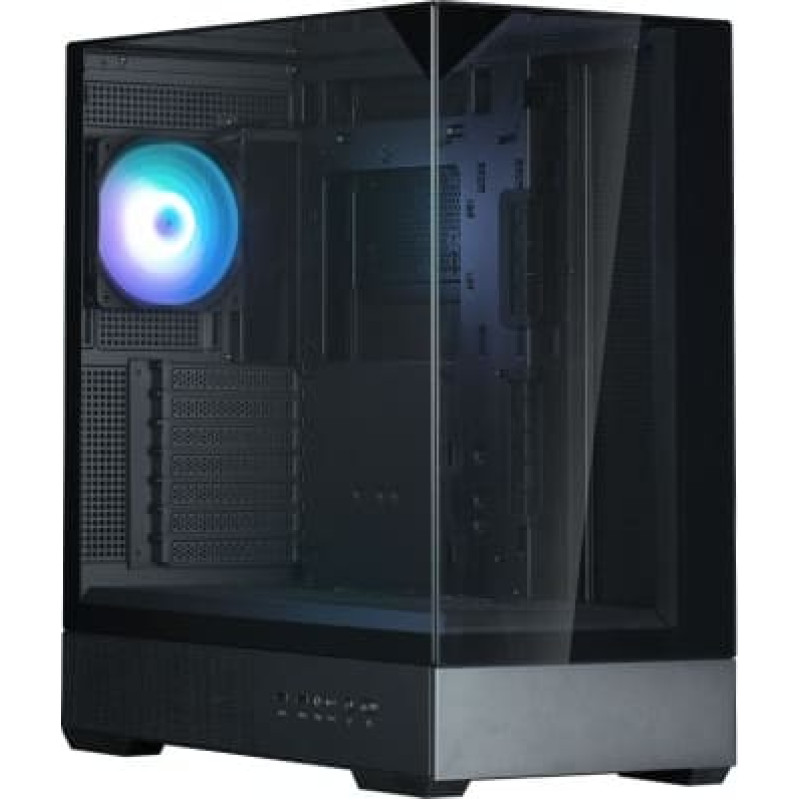 Zalman PC case P40 Prism Mid-Tower Tempered Glass black