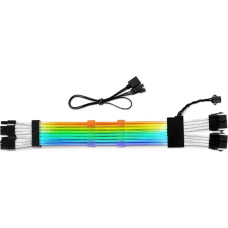 Sharkoon PCIe 8-pin x2 - PCIe 8-pin x2, 0.3m, Wielokolorowy (4044951037476)