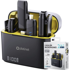 Noname PLATINET WIRELESS LAVALIER MICROPHONE MIKROFON KOŁNIERZYKOWY DOUBLE SET [46294]