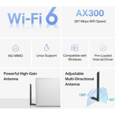 Mercusys MA14H WiFi6 USB adapter (AX300,2,4GHz)