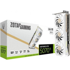 Zotac Graphics card GeForce RTX 5070 Ti SOLID CORE OC 16GB GDDR7 256bit 3DP/HDMI white