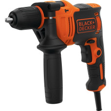 Black+Decker Дрель Black & Decker BEH710-QS 2800 об/мин, черная, оранжевая