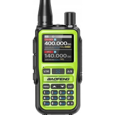 Baofeng Рация UV-5R EU MINI USB-C Bluetooth VHF UHF авиационного диапазона, зеленая