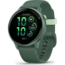 Garmin vívoactive 6 3,05 см (1,2 дюйма) AMOLED 42 мм Цифровой 390 x 390 пикселей Сенсорный экран Зеленый Wi-Fi GPS (спутник)