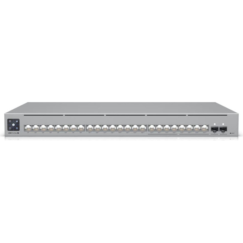 Ubiquiti USW-Pro-Max-24-PoE L3 2.5G Ethernet (100/1000/2500) Barošana caur Ethernet (PoE) Pelēks