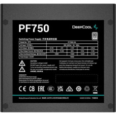 Deepcool PF750 power supply unit 750 W 20+4 pin ATX ATX Black