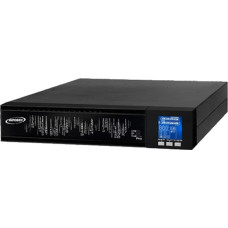 Infosec Источник бесперебойного питания (ИБП) E3 Pro 2000 RT с двойным преобразованием (онлайн), 2 кВА, 1800 Вт, 4 розетки переменного тока