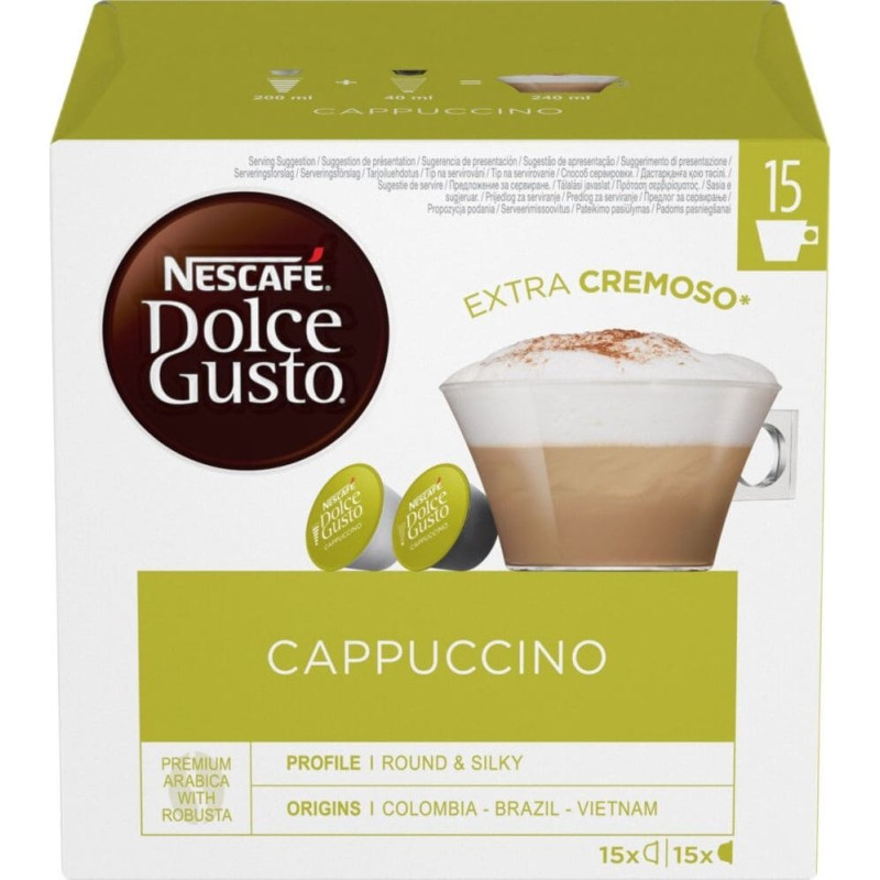 Nescafe NESCAFE Dolce Gusto Cappuccino kava 30 kaps., 349,5g