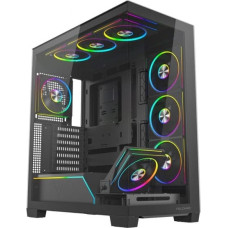 Noname VOLCANO STELLAR PLUS ARGB MIDI 8F CZARNA OBUDOWA KOMPUTEROWA