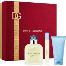 Dolce & Gabbana Light Blue Pour Homme Żel Pod Prysznic 50Ml Minaturka 10Ml Woda Toaletowa 125Ml