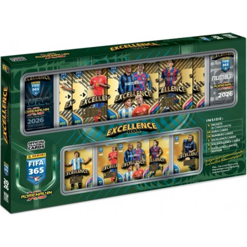 Panini Kolekcja Cards FIFA 2026 Excellence box