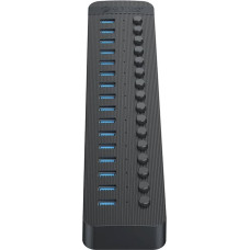 Orico HUB USB Orico aktywny hub 16xUSB-A 5Gbps BC 1.2 78W czarny