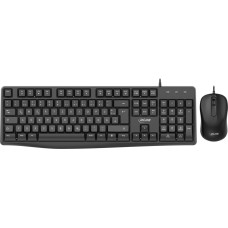 R-Go Tools InLine® Basic Desktop II, Tastatur-Maus Set, USB-Kabel, Standard DE Layout