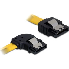 Delock SATA - SATA, 0.3m, Żółty (82492)