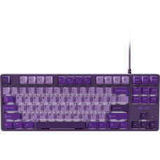 Fury KLAWIATURA DLA GRACZY FURY KANABO K2 US BIAŁE PODŚWIETLENIE MECHANICZNA FIOLETOWA