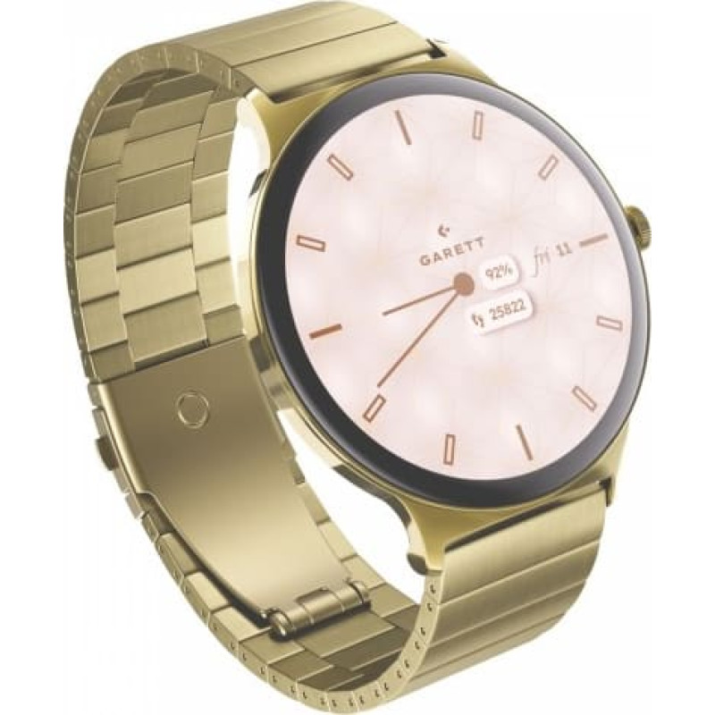 Garett Electronics Smartwatch Verona 2 gold steel