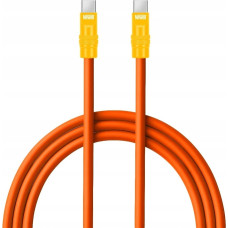 Newell Kabel Newell USB-C - USB-C 100 W, 2 m, silikonowy, pomarańczowo-żółty