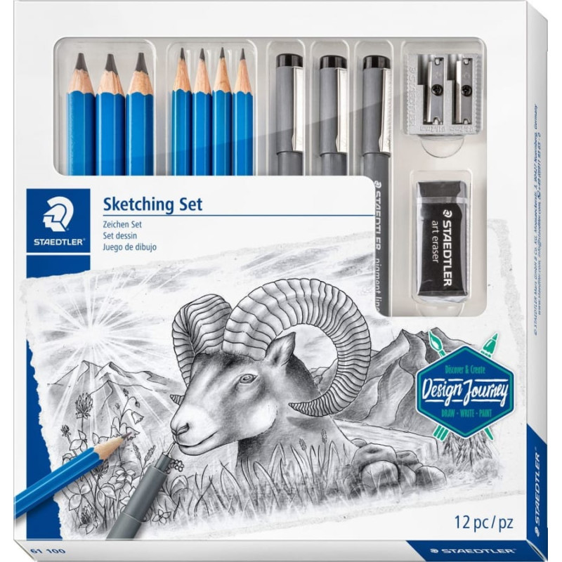 Staedtler STAEDTLER Gemischtes Zeichen Set