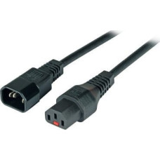 EFB Kabel zasilający EFB EFB Kaltgeräteverl. C14 180°-C13 180°,IEC Lock,3.0m,3x1.00mm