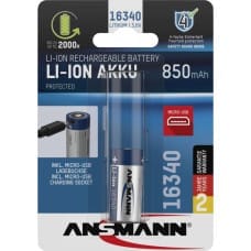 Ansmann Akku Li-Ion ANSMANN 850mAh 16340