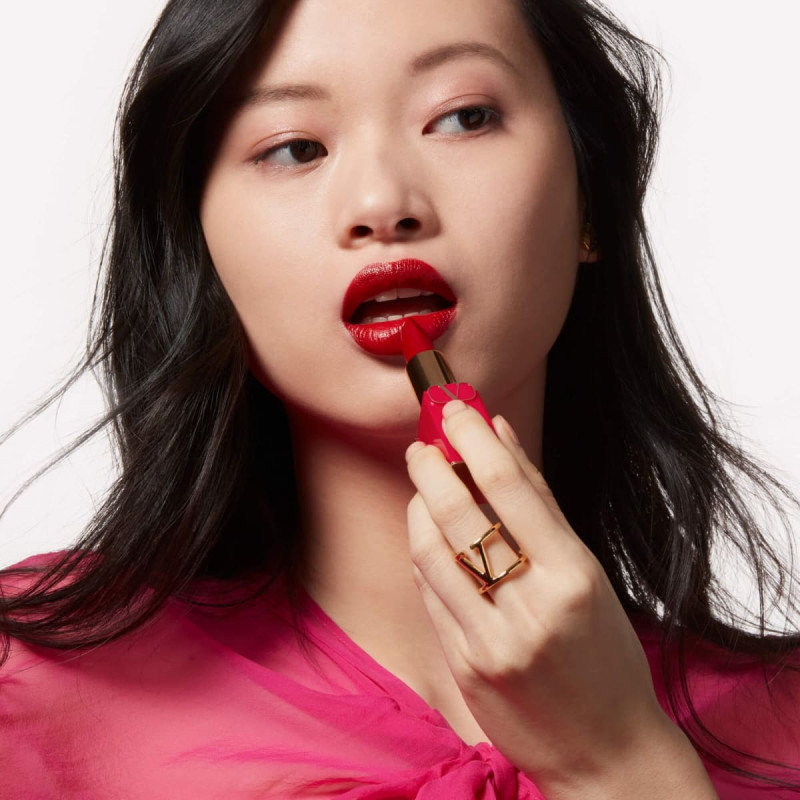 Valentino Valentino, Rosso, Satin Finish, Cream Lipstick, 209A, Refillable, 3.5 g For Women