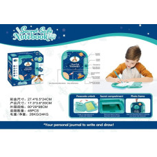 Ramiz Sekretny Pamiętnik + Interaktywny Sejf z Zamkiem Szyfrowym dla dzieci 3+ Odgłosy + Funkcje dźwiękowe + Notatnik + Flamaster