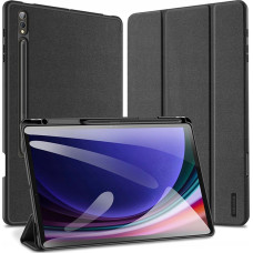 Dux Ducis Etui na tablet Dux Ducis Etui z ekoskóry Dux Ducis Domo z podstawką do Samsung Tab S10+ / S9+ / S9 FE+ - czarne
