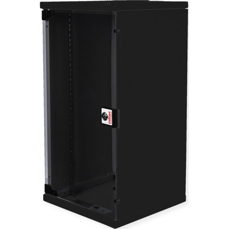 Roline ROLINE Wandgeh�use 10Zoll 12 HE 312x300 BxT Bausatz schwarz