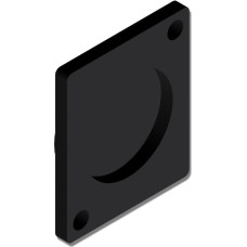 Procab Procab VCD10-P Blind plate - D-size 100 pieces