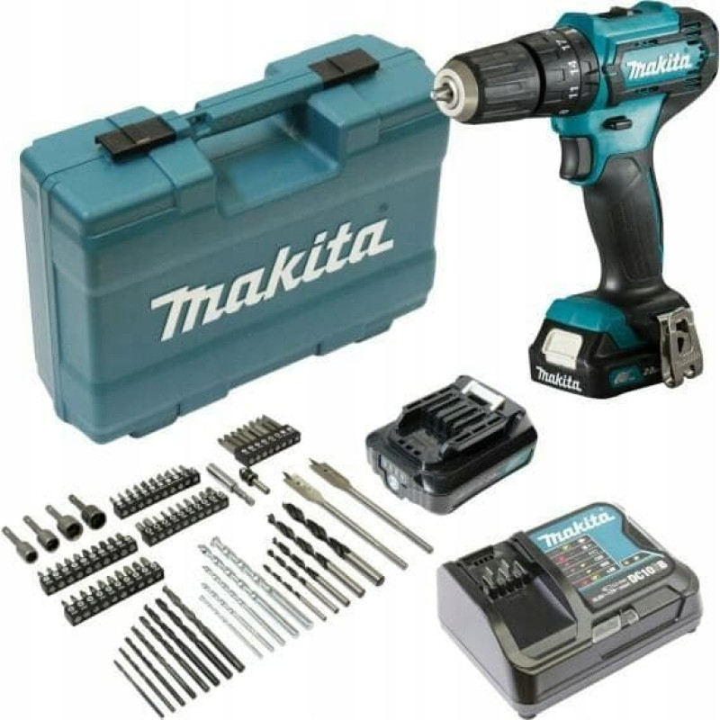Makita Wiertarko-wkrętarka Makita HP333DSAX1 12 V 2 x akumulator 2 Ah