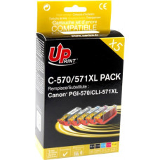Uprint Tusz UPrint Zestaw tuszy C-570/571XL / CLI571 (2x Black, Cyan, Magenta, Yellow)