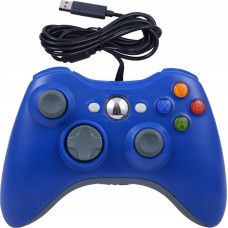 Aptel Pad Aptel Dual Shock do Xbox 360 niebieski (KX13B)
