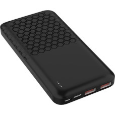 Platinet Platinet power bank 10000mAh PD QC, black (45931)