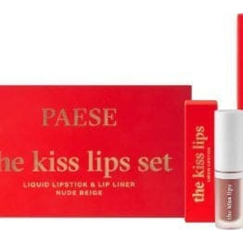 Paese The Kiss Lips pomadka do ust 01 Nude Beige 3,4ml + konturówka do ust