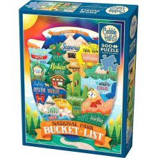Cobble Hill Puzzle 500 Rzeczy do zrobienia na świeżym... G3