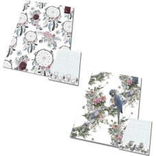 Bee-Bee Notes A6 z poddrukiem Boho (10szt)