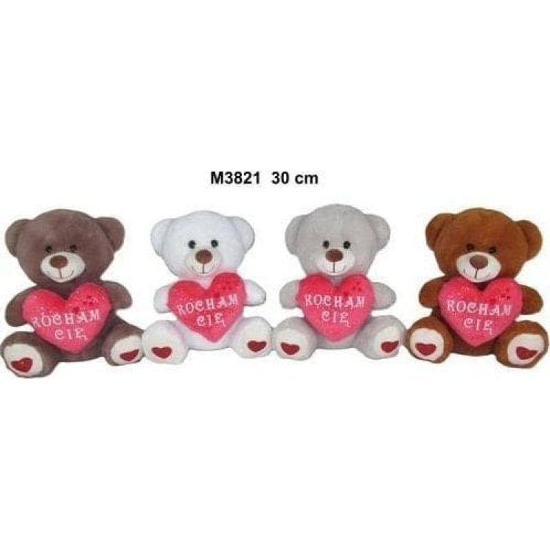 Sunday Miś z sercem 30cm MIX