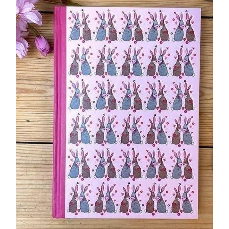 PPD Notatnik A5 SHB08 Zakochane króliczki TW Wielkanoc