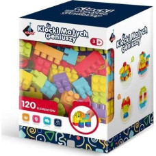 Askato Klocki małych geniuszy 120 elementów ASKATO