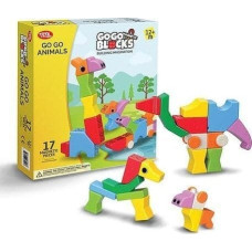 Teka Klocki magnetyczne Zoo 17el