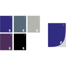 Interdruk Notes A6/50K kratka One Color (20szt)