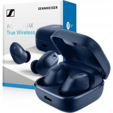 Sennheiser Wireless Earbuds, Accentum True-Wireless, Blue, High Performance Driver, 28 Hours