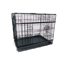 Active Canis Premium Dubbeldoor Cage 91*61*67